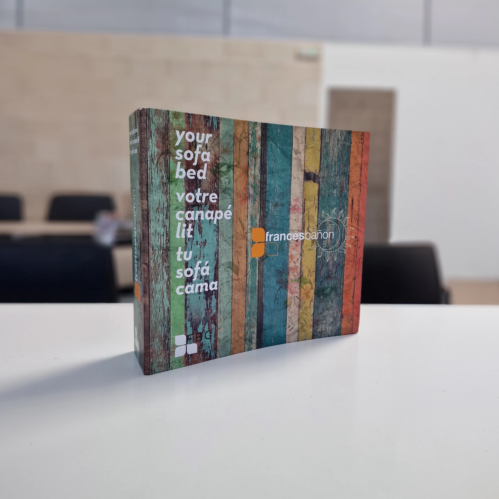 Presentation of new French Ba��n sofa bed catalog